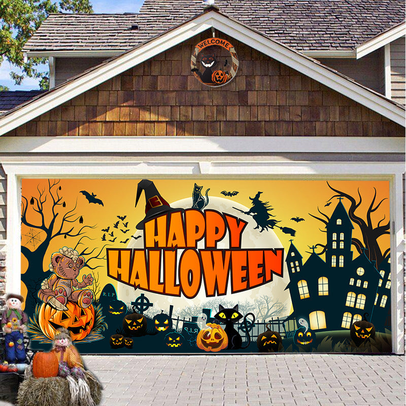 Halloween Garage Door Covers 2