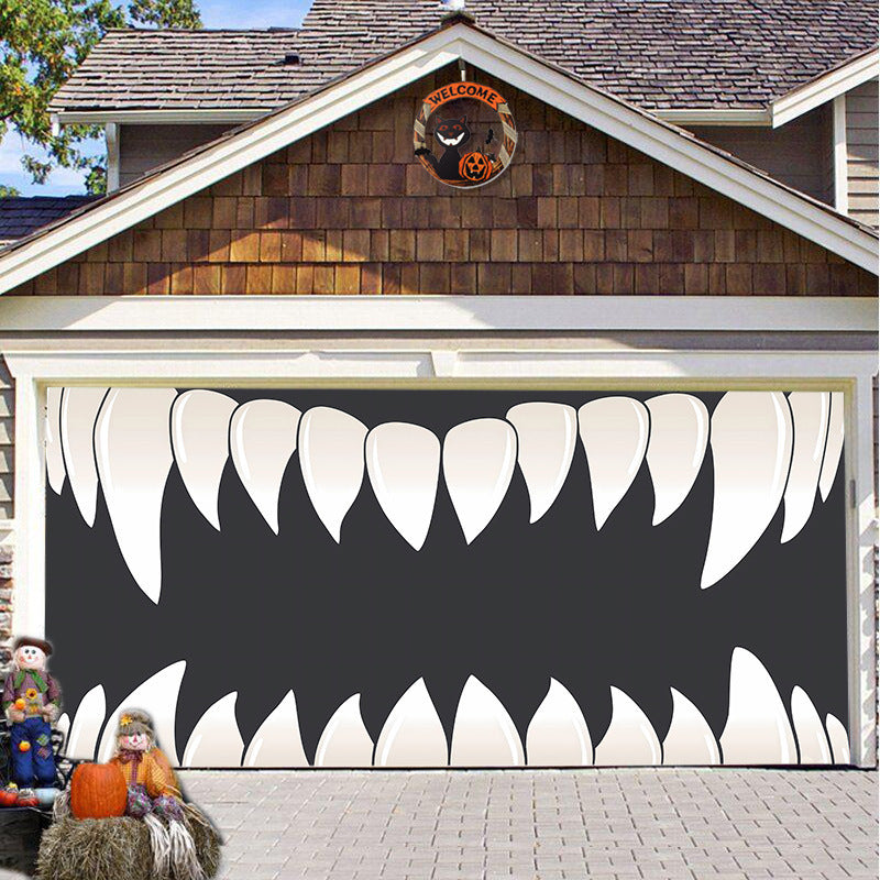 Halloween Garage Door Cover