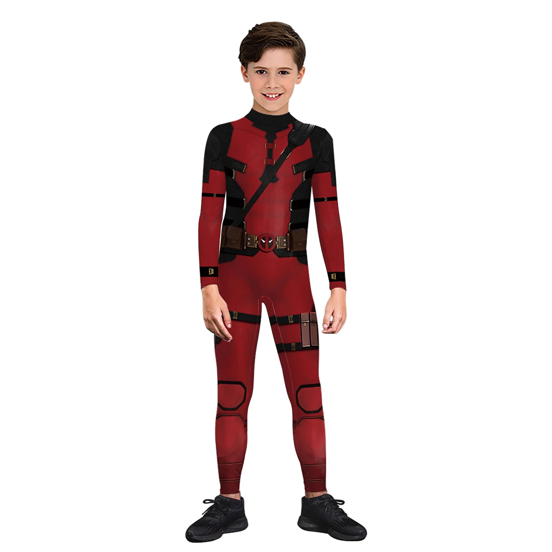 Superhero Wolverine Deadpool Cosplay Jumpsuit Wolverine Cosplay Costume Children Halloween Party Bodysuit