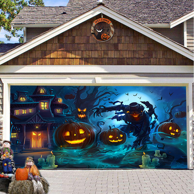 Halloween Garage Door Covers 2