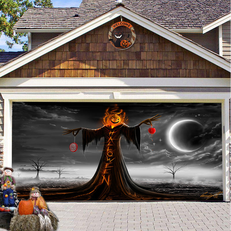 Halloween Garage Door Covers 2