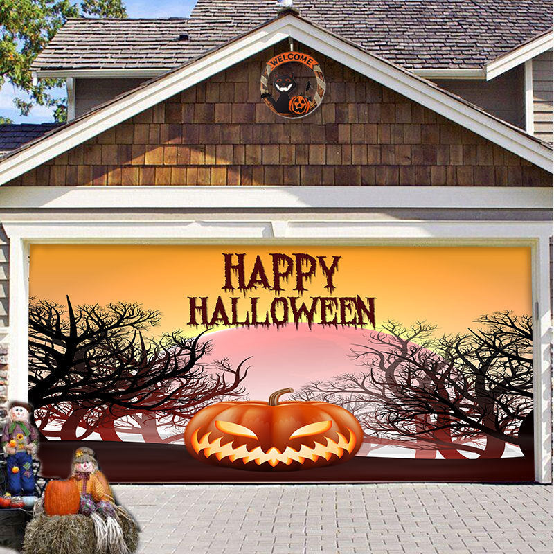 Halloween Garage Door Cover