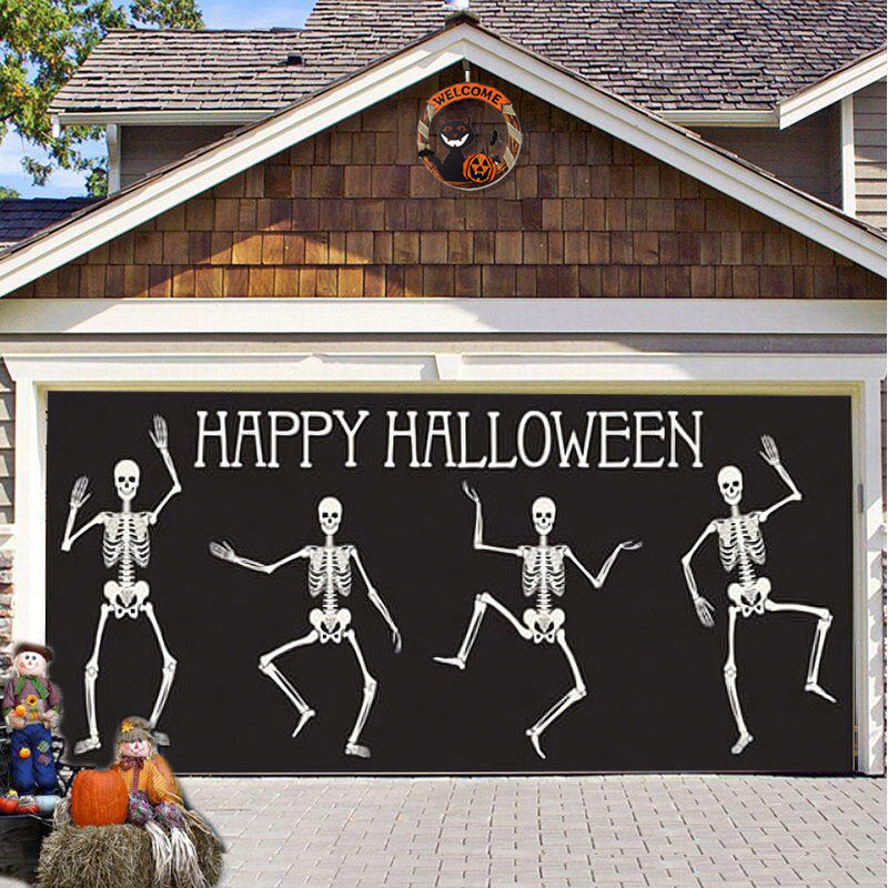 Halloween Garage Door Covers 2