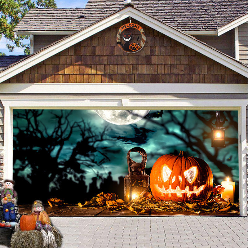 Halloween Garage Door Covers 2