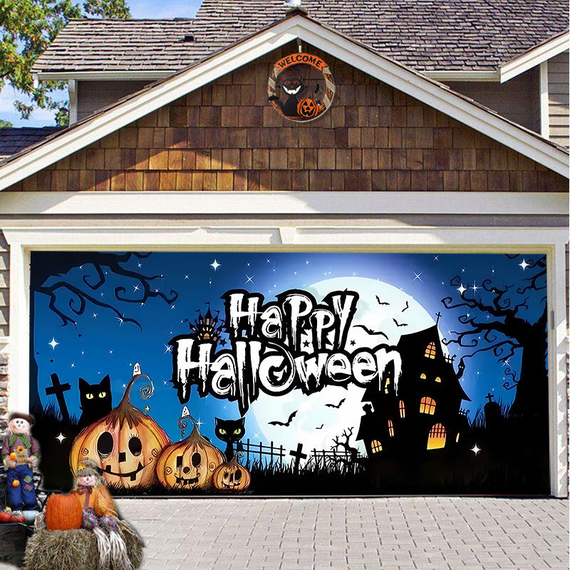 Halloween Garage Door Covers 2