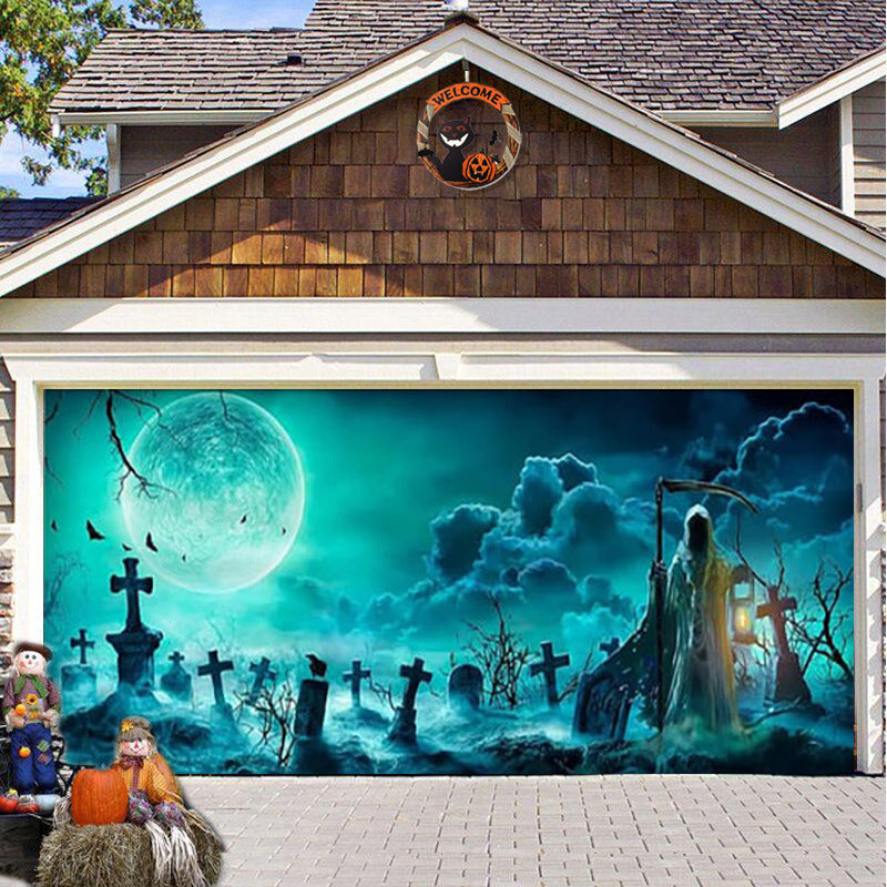 Halloween Garage Door Covers 2