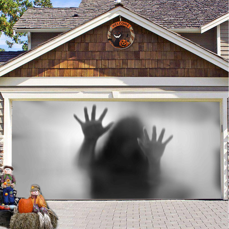 Halloween Garage Door Covers 2