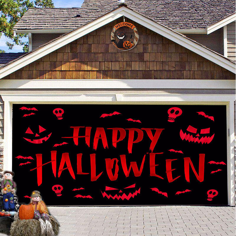 Halloween Garage Door Cover