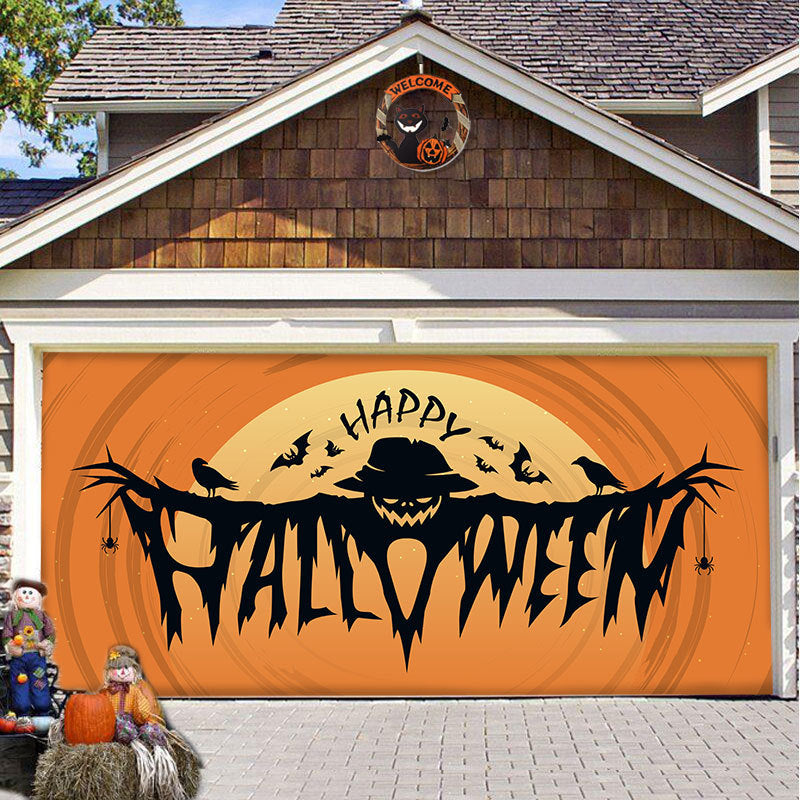 Halloween Garage Door Cover