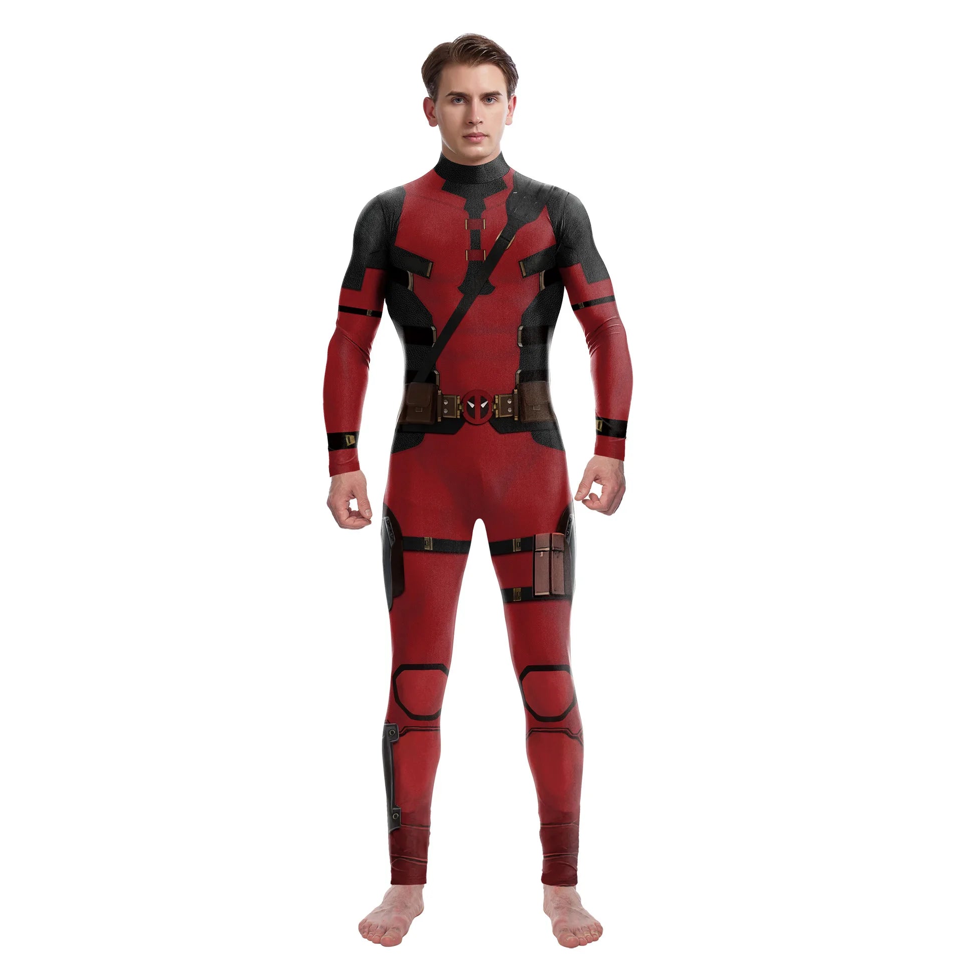 Superhero Wolverine Deadpool Cosplay Jumpsuit Wolverine Cosplay Costume Men Women Halloween Party Bodysuit