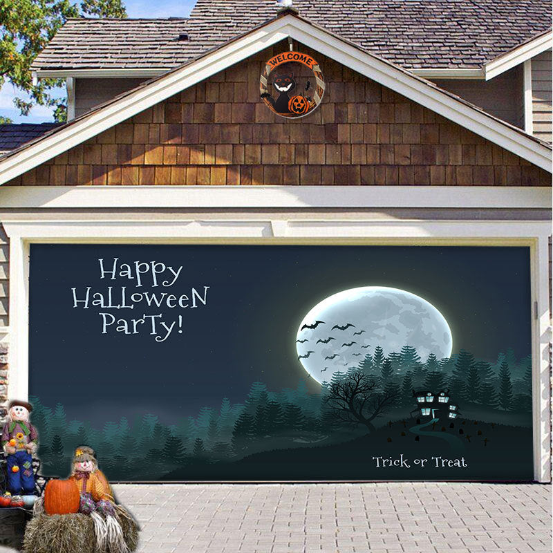 Halloween Garage Door Cover