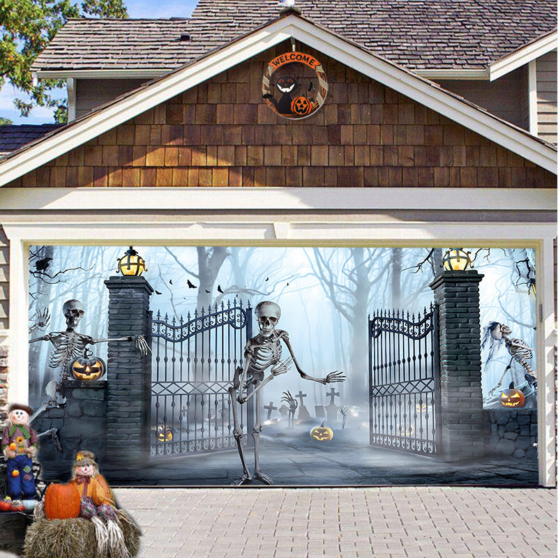 Halloween Garage Door Covers 2