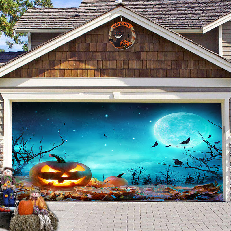 Halloween Garage Door Covers 2